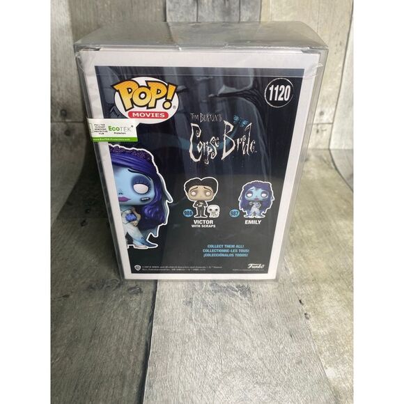 Funko Pop! Emily #1120 Diamond Collection Corpse Bride Hot Topic Exclusive - Picture 2 of 6